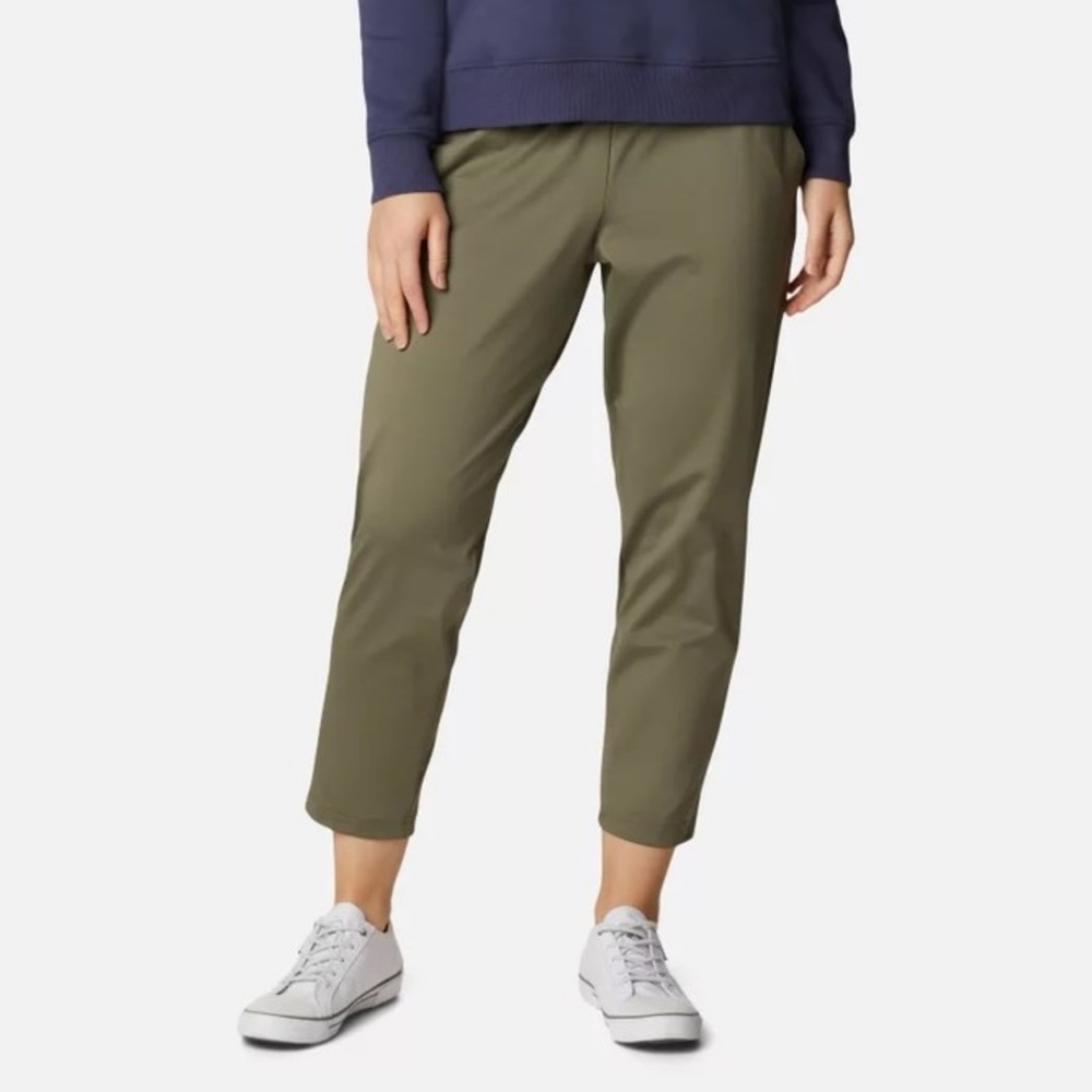 Columbia ankle regularfit pants green